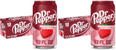 Dr Pepper Strawberries and Cream Soda, 12 fl. oz. Cans, 12 Pack (Pack of 2)