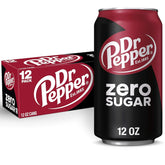 Dr Pepper, Zero Sugar, 12 Ounce, 12 Count