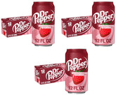 Dr Pepper Strawberries and Cream Soda | 12 fl oz cans | 36 Pack