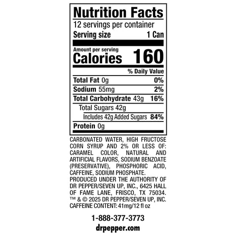 DR PEPPER - CHERRY, 12 OZ, 12 PK