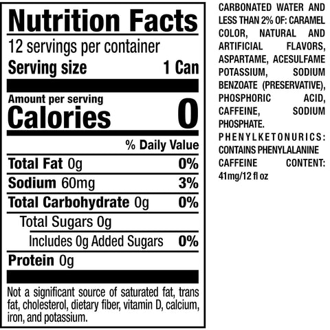 Dr Pepper and Cream Soda Zero Sugar Soda, 12 fl. oz. Cans, 12 Pack (Pack of 2)